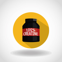 Icon of Protein Supplement design, vector illustration