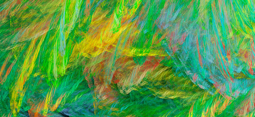 Abstract fractal illustration for creative design