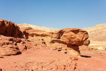 The Mushroom Sandstone in Timna Park