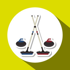 hockey sport design, vector illustration