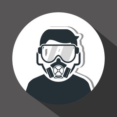 Industry security supplies  design, vector illustration