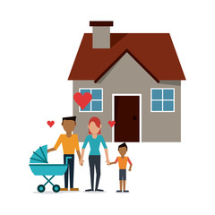 Graphic of Family design , vector illustration
