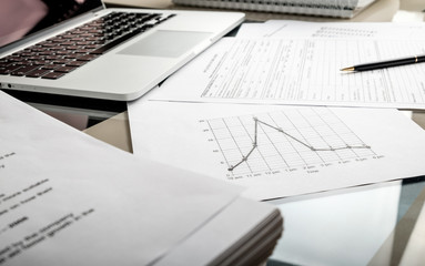 Working in a home office