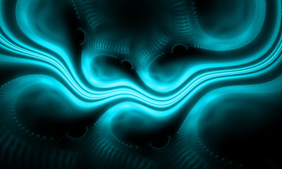 Abstract wallpaper. Abstract fractal. Fractal art background for creative design. Decoration for wallpaper desktop, poster, cover booklet, card. Psychedelic. Print for clothes, t-shirt.