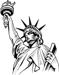 Statue of liberty, New York - 108163149