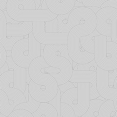 Curl muted gray seamless tint pattern with lines