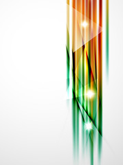 Shiny straight lines abstract background