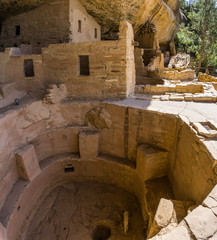 Mesa Verde national park cliff dwellings anasazi