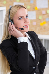 Businesswoman at work
