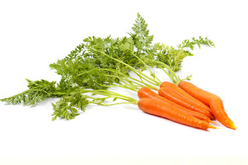 Carrot orange smoothie. Healthy lifestile. Green concept.