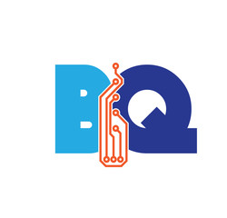 bq logotype simple tech