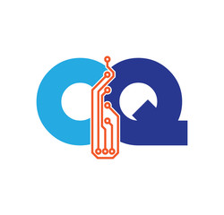 cq logotype simple tech