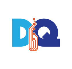 dq logotype simple tech