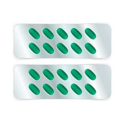 Oval Pills in Blister