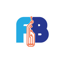 fb logotype simple tech
