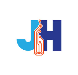 jh logotype simple tech