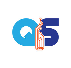 qs logotype simple tech