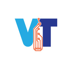 vt logotype simple tech