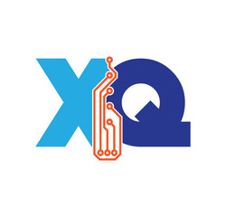 xq logotype simple tech