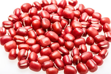 Agricultural product red bean close shot