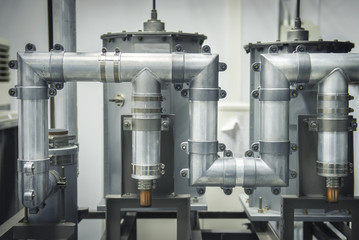 The waveguide cable networks for broadcasting.
