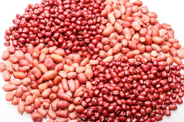 Red bean and peanut of agricultural products