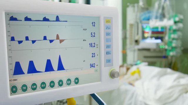 Mechanical Lung ventilation in ICU 
