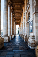 Fototapeta premium Street view of old town in bordeaux city, France Europe