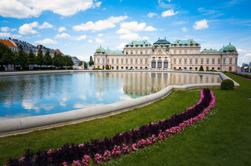 landmark Belvedere is a historic building complex in Vienna Aust