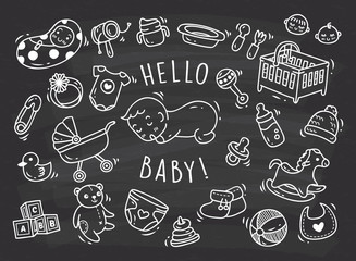 Baby toys and accessories doodle