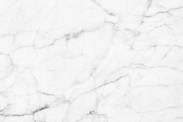 Obraz premium White marble patterned texture background. Marbles of Thailand, abstract natural marble black and white (gray) for design.