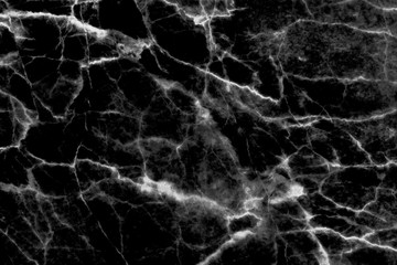 Black (dark) marble patterned (natural patterns) texture background.