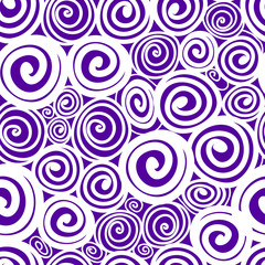 Fototapeta na wymiar vector pattern of painted white circles