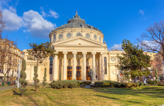 The Romanian Athenaeum, Bucharest, Romania