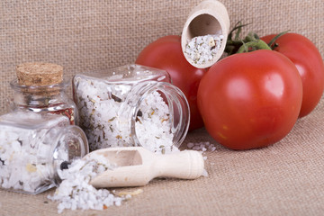 measuring salt herbal