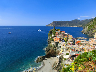Naklejka premium Vernazza, Cinque Terre Italy