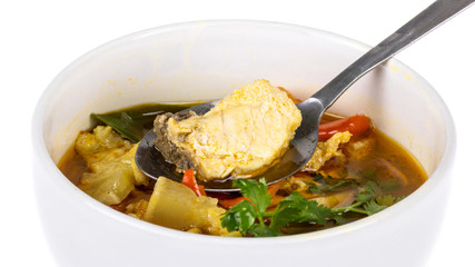 spicy fish soup