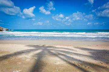 Tropical beach in Thailand 