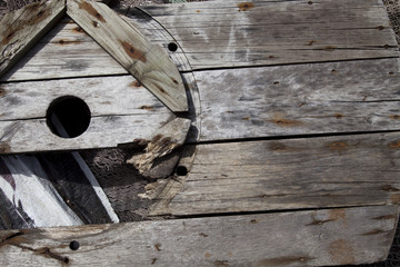 old wooden background
