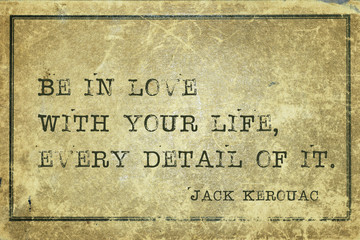 Be in love Kerouac