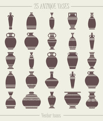 Set of 25 antique vases - 108199120