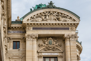 Opera National de Paris (Garnier Palace). Architectural details.