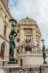 Obraz premium Opera National de Paris (Garnier Palace). Architectural details.