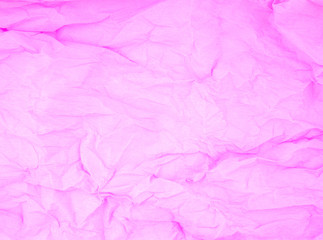 Мятая розовая бумага