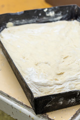 Dough ready for baking