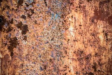 Rusty metal grunge surface.