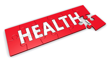 Health Puzzle Concept