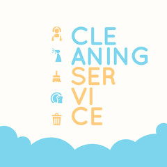 Cleaning service elements.