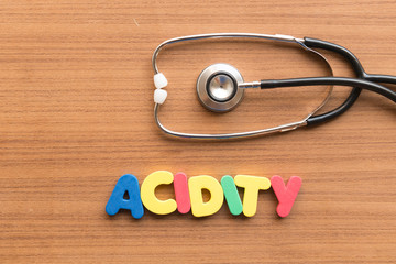 acidity medical word