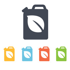 ecological fuel icon
